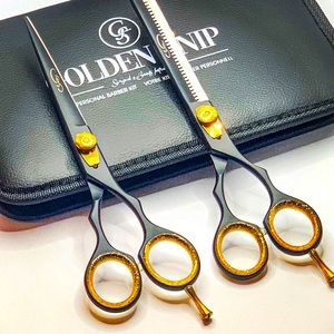 Barber Scissors Set Cutting and Thinning Japanese